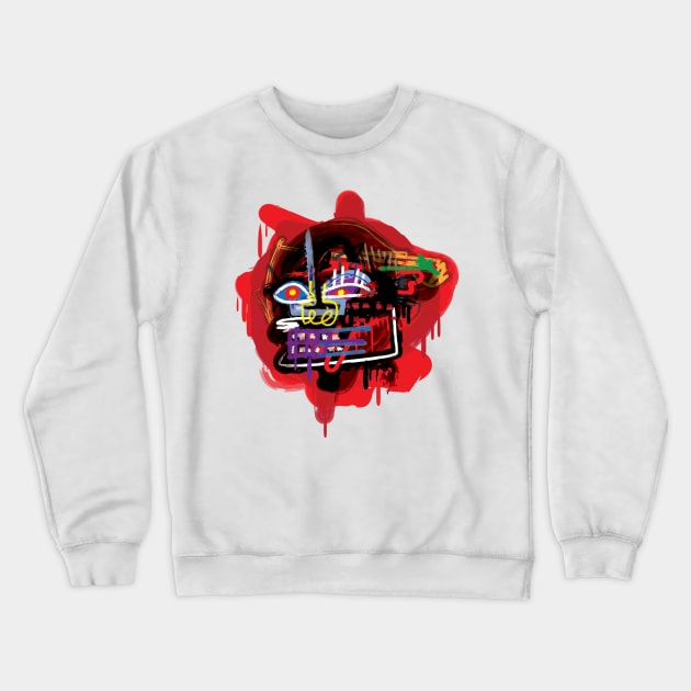 Expresionismo Abstracto Crewneck Sweatshirt by Sauher